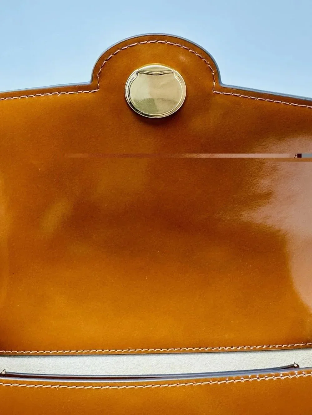 NWT Tory Burch Robinson Shoulder Bag Dark Sienna Brown Leather Crossbody